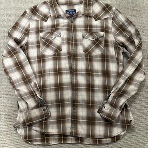 American Eagle Outfitters Vintage Fit Plaid Shirt